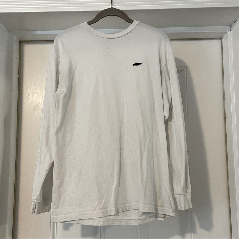 Vans White Long Sleeve Shirt